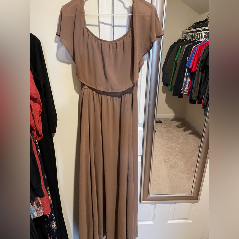 Baltic Born Victoria off Shoulder Maxi Dress